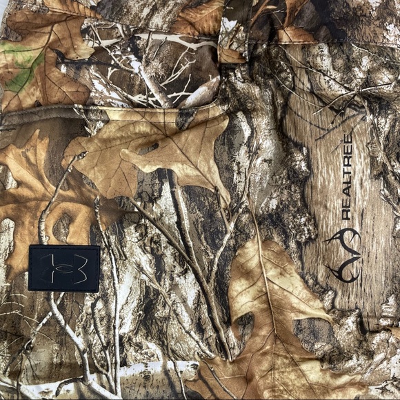 New Under Armour UA Timber Pants Realtree Edge Camo Overall Bib 3XL 1355322-991 - Picture 3 of 10
